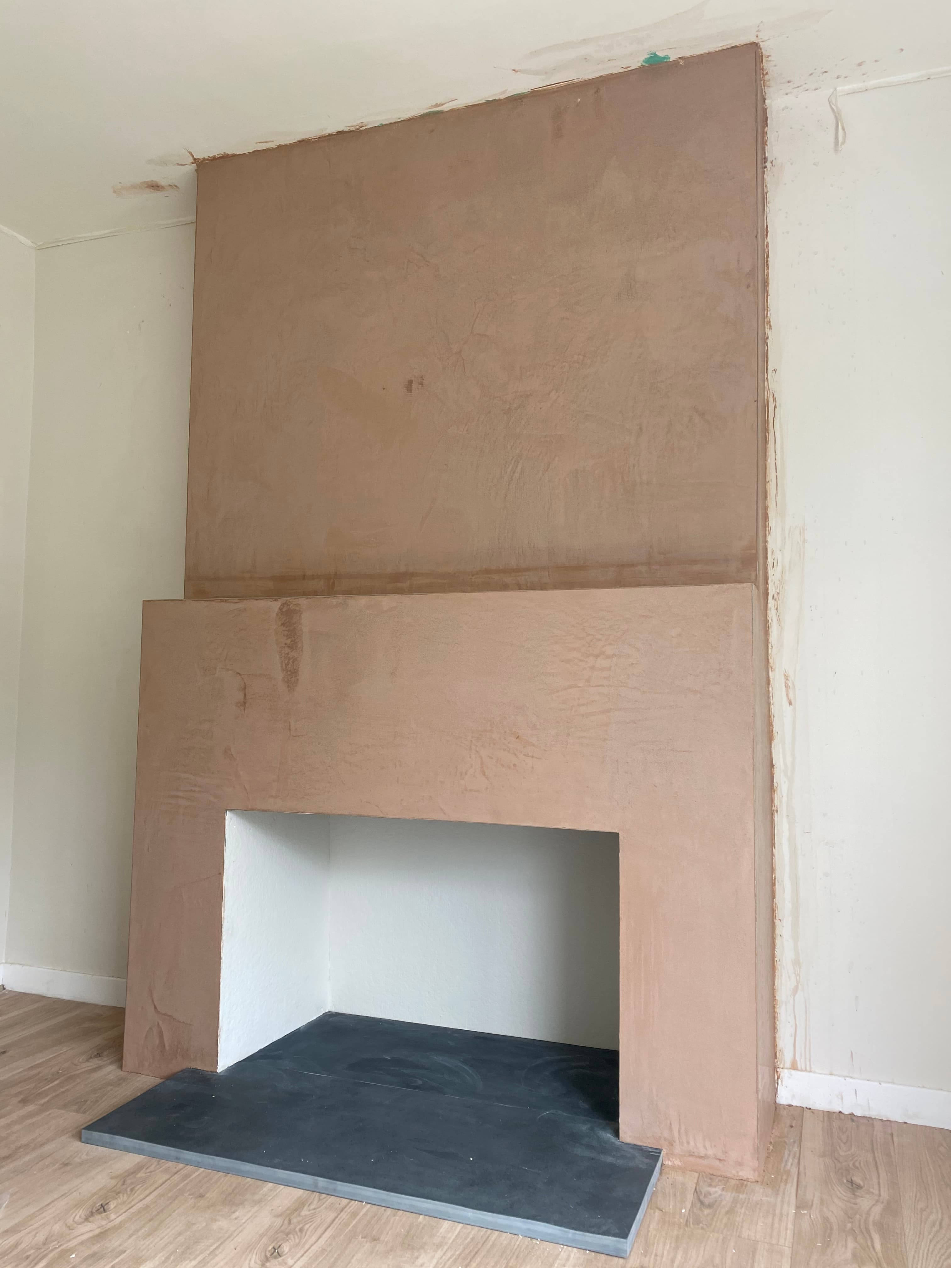 Full room skim with clean internal angles