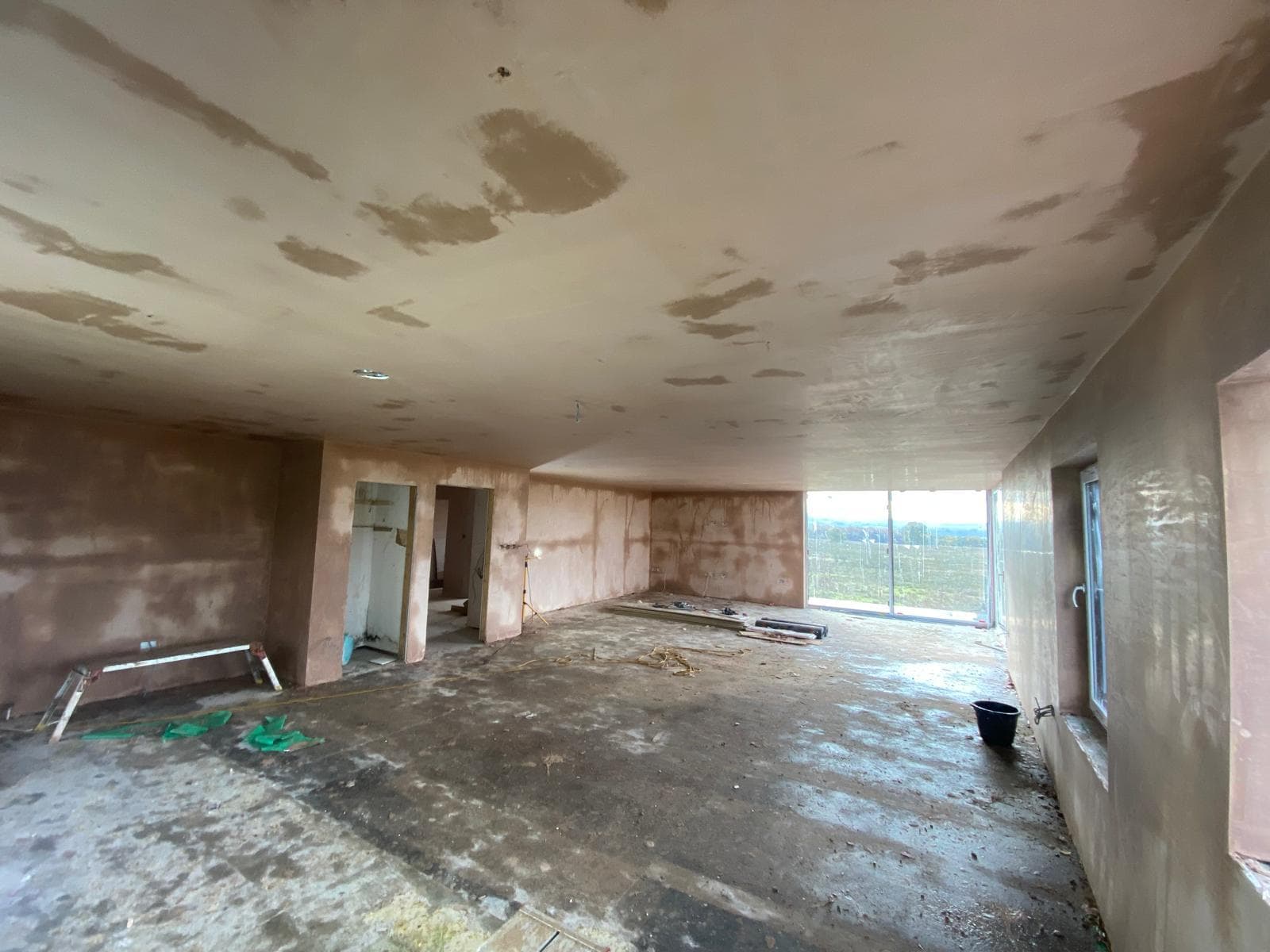 Interior plastering
