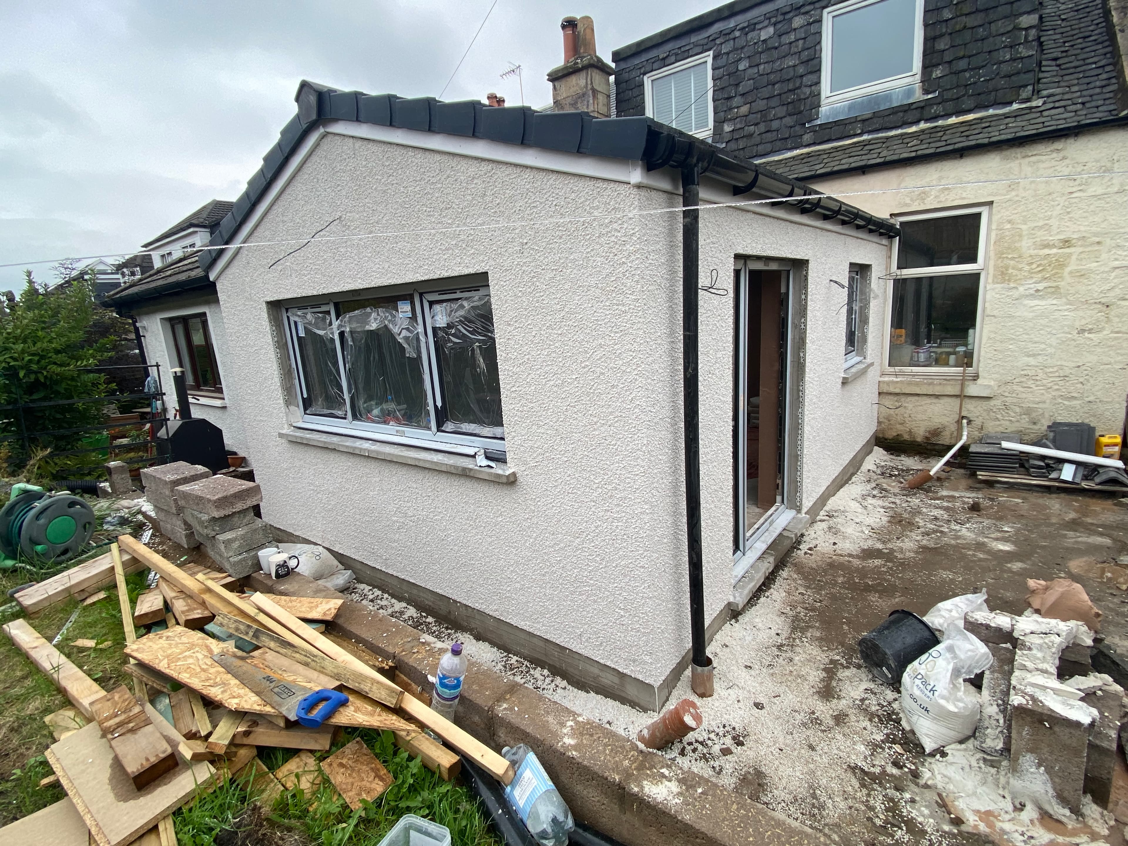 External rendering in progress